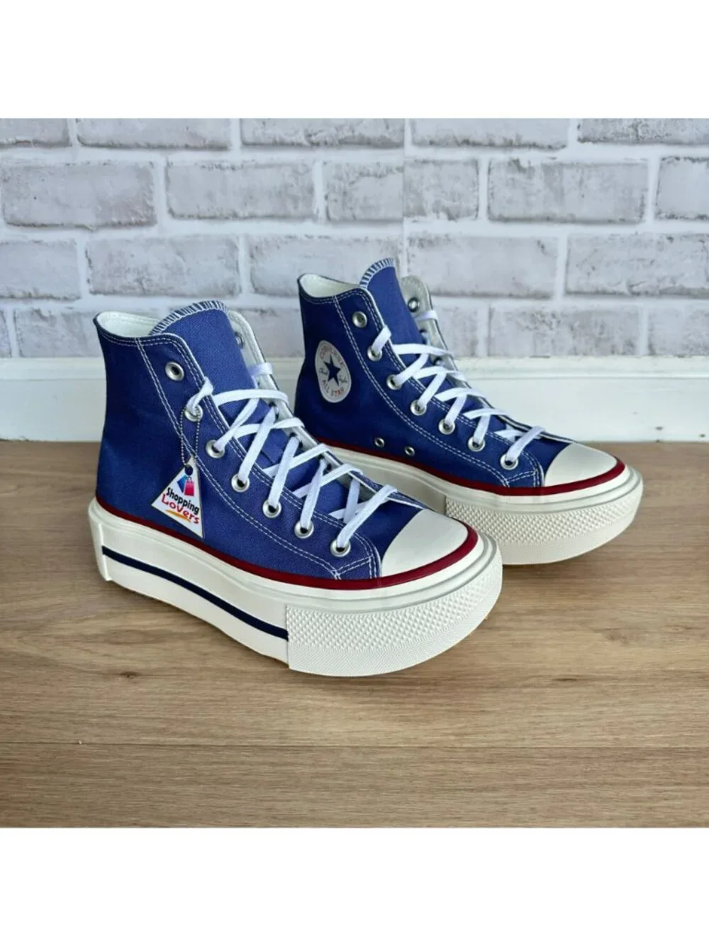 ⭐Converse Chuck Double Stack Platform 7.5 Mens shoes Sneaker Blue Purple A16064C